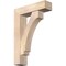 Ekena Millwork Imperial Block Smooth Bracket w/ Offset Brace, Douglas Fir, 7 1/2"W x 28"D x 40"H BKT0806X28X40IMP05SDF - alternate 1